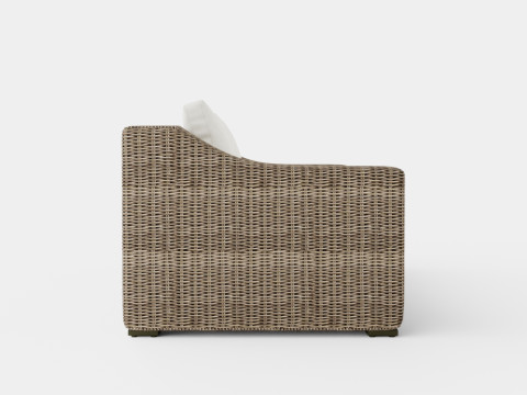 San Diego sofa vintage 3 seat including cushions 3D Model