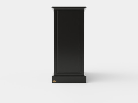 Sebago chest of drawers black Model 3D
