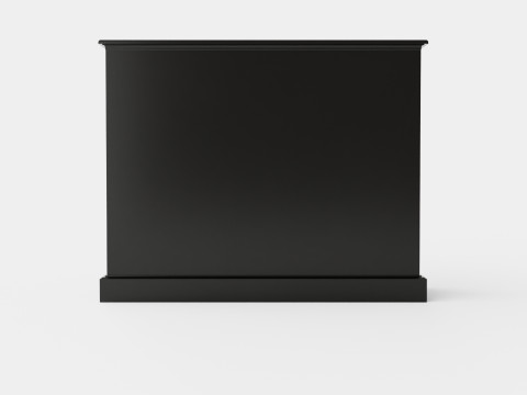 Sebago chest of drawers black Model 3D