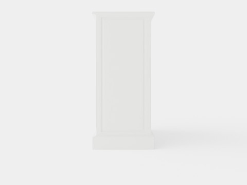Sebago chest of drawers white 3D 模型