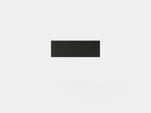 Seethrough display cabinet black white 3D Model
