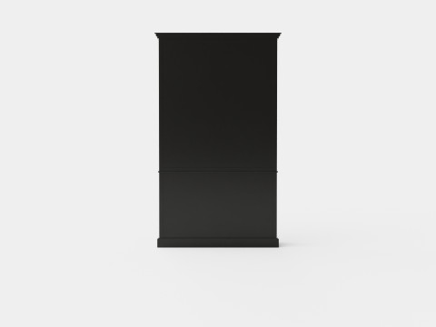 Seethrough display cabinet black 3D मॉडल