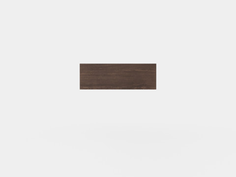 Seethrough display cabinet wenge 3D Модель