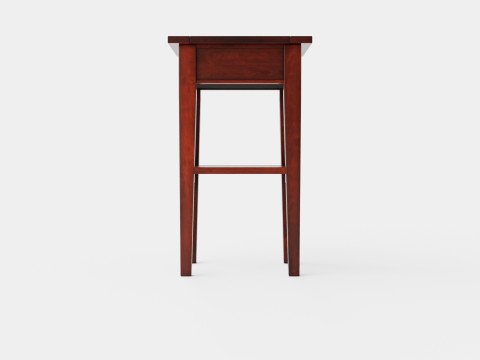 Sleepville side table English 3D-Modell