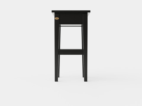 Sleepville side table black 3D 模型