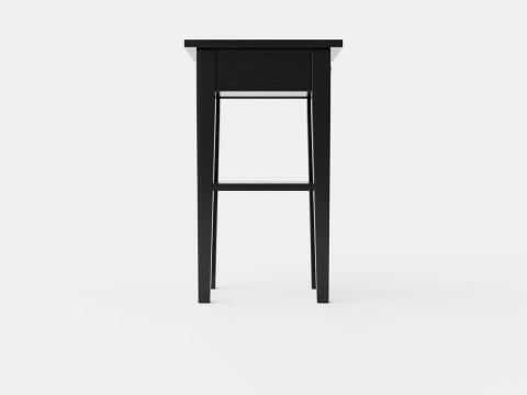 Sleepville side table black 3D 模型