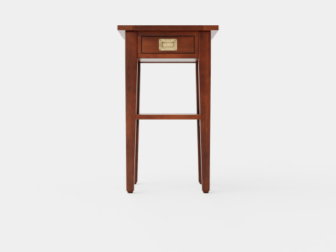 Sleepville side table rich brown 3D मॉडल