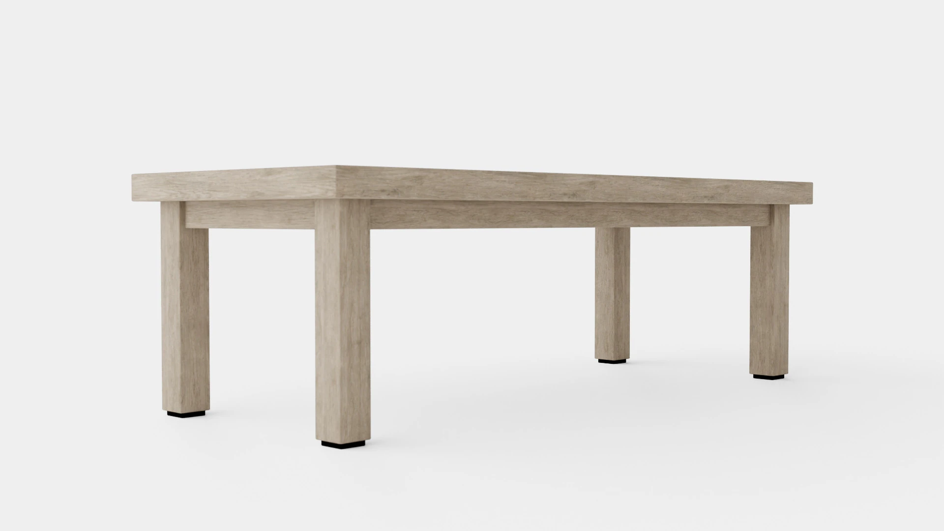 Vintage coffee table charcoal 3D Model .c4d .max .obj .3ds .fbx .stl .blend