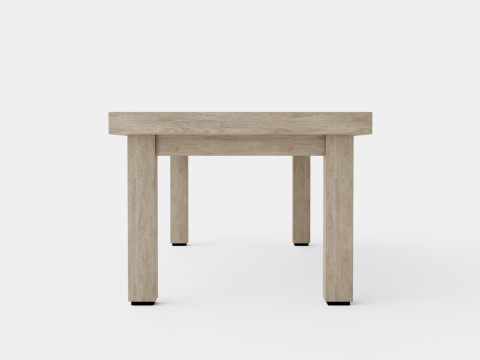 Vintage coffee table charcoal 3D Модель