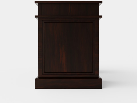 Wall Street desk English Modèle 3D