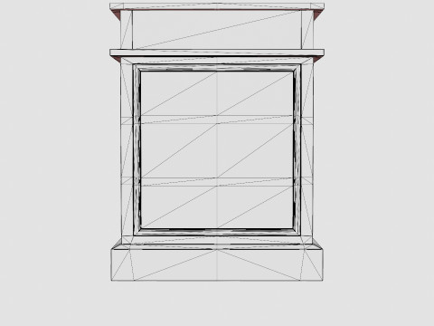 Wall Street desk English Modèle 3D