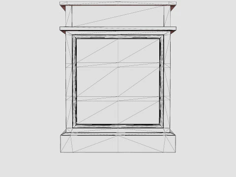 Wall Street desk English 3D Model