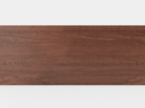 Wall Street desk rich brown Modello 3D