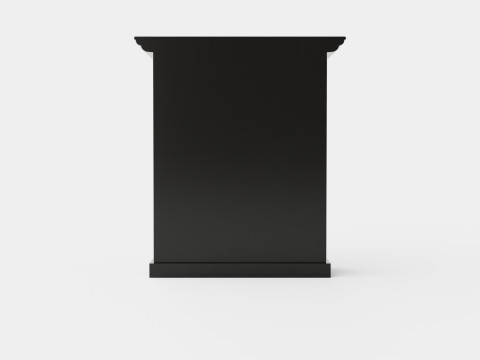 Warren fireplace black Modèle 3D