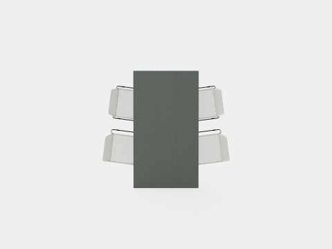 Davo Dining Set 3Dモデル