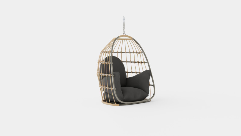 Orlando Relax swingchair Model 3D .c4d .max .obj .3ds .fbx .stl .blend 