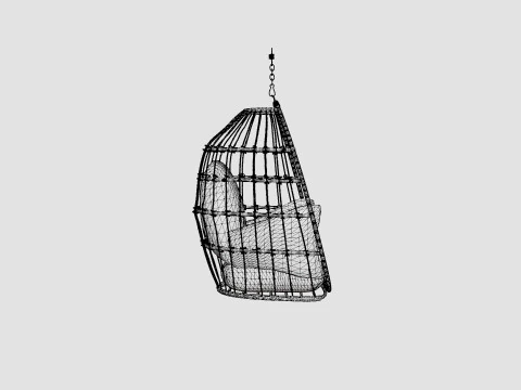 Orlando Relax swingchair 3D Model