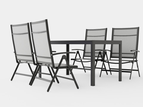 Mora Dining Set 3D Модель