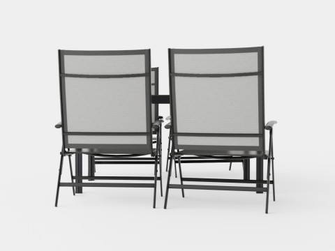 Mora Dining Set Model 3D