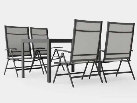 Set da pranzo Mora Modello 3D