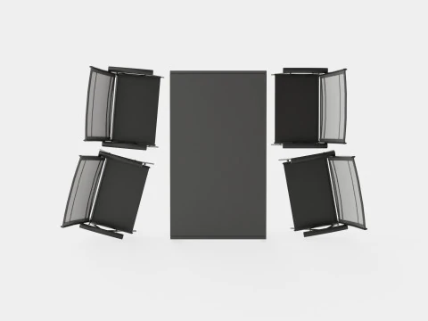 Set da pranzo Mora Modello 3D