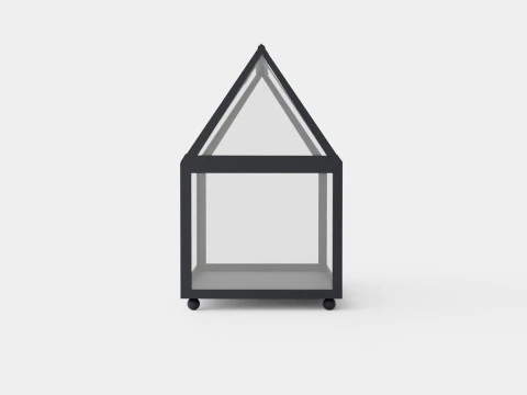 Mini Metal Greenhouse 3D Model