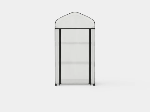 PVC Mini Greenhouse 3D Model