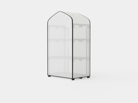 PVC Mini Greenhouse 3Dモデル