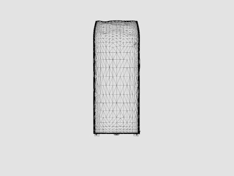 PVC Mini Greenhouse 3D Model