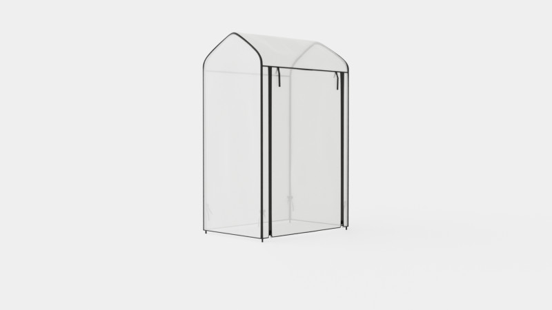 Plastic Green House 3Dモデル .c4d .max .obj .3ds .fbx .stl .blend 