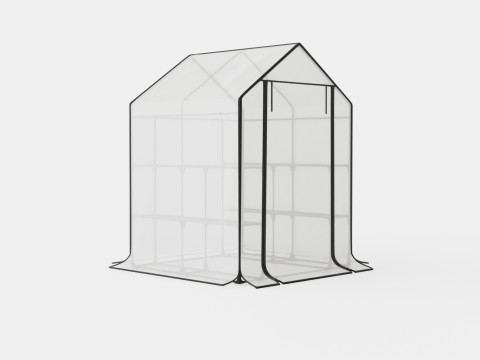 Walk in green house 3D Модель