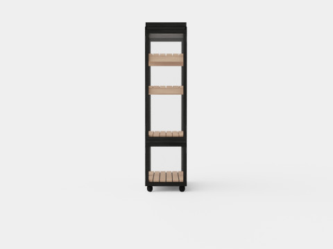 Wooden green house Model 3D