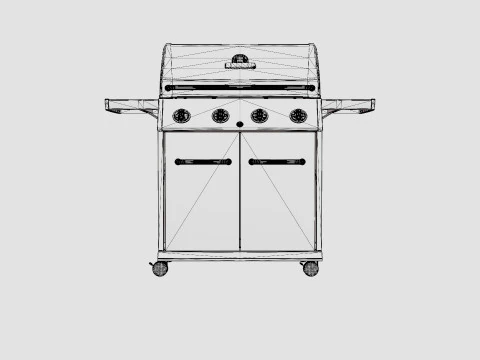 Gabinete da Coroa 420 Modelo 3D