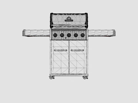 Baron 520 SV 3D Model