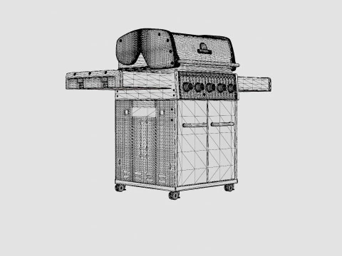 Baron 520 SV 3D Model