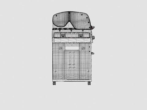 Baron 520 SV 3D Model