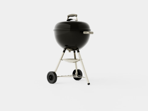 BarBKettle Black 3D Model