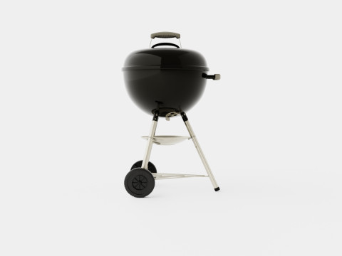 BarBKettle Black 3D Model