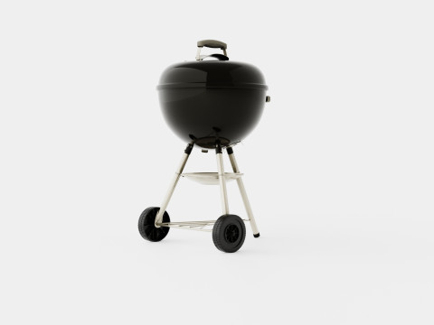 BarBKettle Black 3D Model
