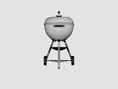 BarBKettle Negro Modelo 3D