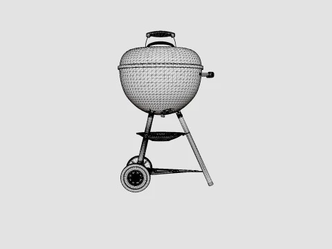 BarBKettle Negro Modelo 3D