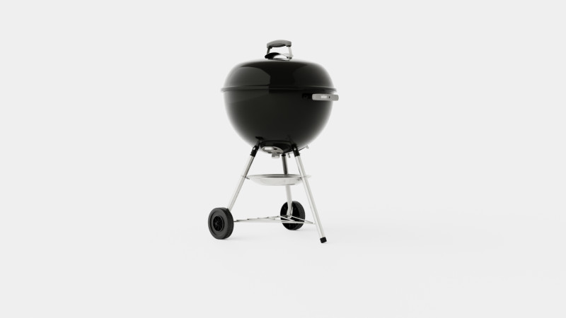 BarBKettle Black 3D Модель .c4d .max .obj .3ds .fbx .stl .blend