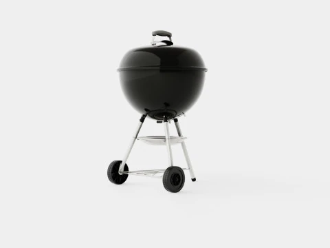 BarBKettle Negro Modelo 3D