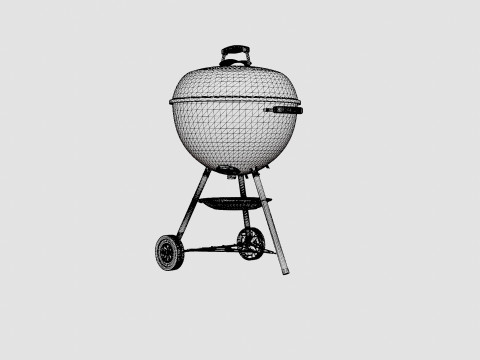 BarBKettle Black 3D Модель