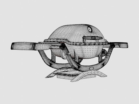 Weber Q1200 3D Model