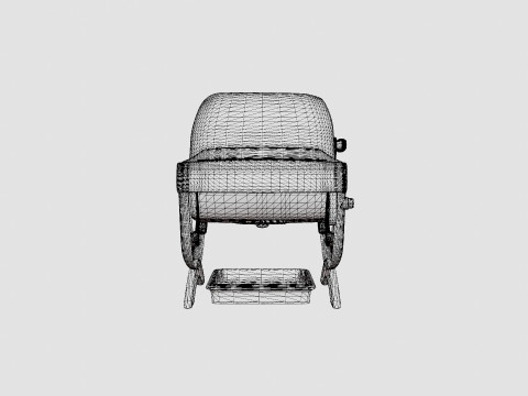 Weber Q1200 3D Model