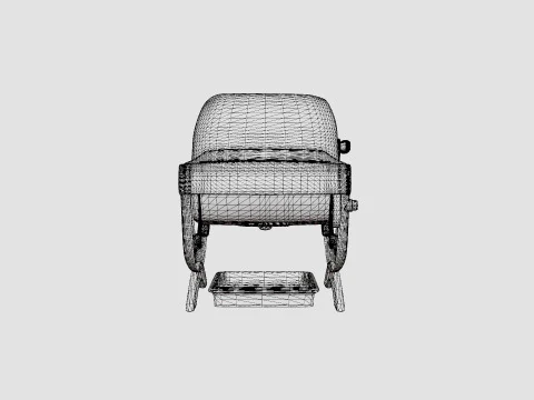 Weber Q1200 Modelo 3D