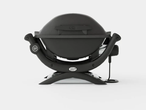 Weber Q1400 Dark Grey 3D Model