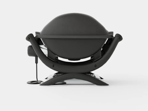 Weber Q1400 Dark Grey 3D Model