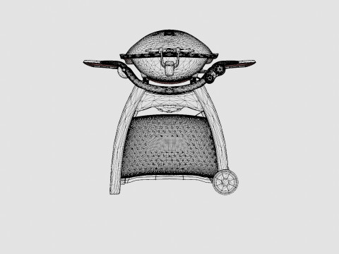Weber Q3200 NO Model 3D